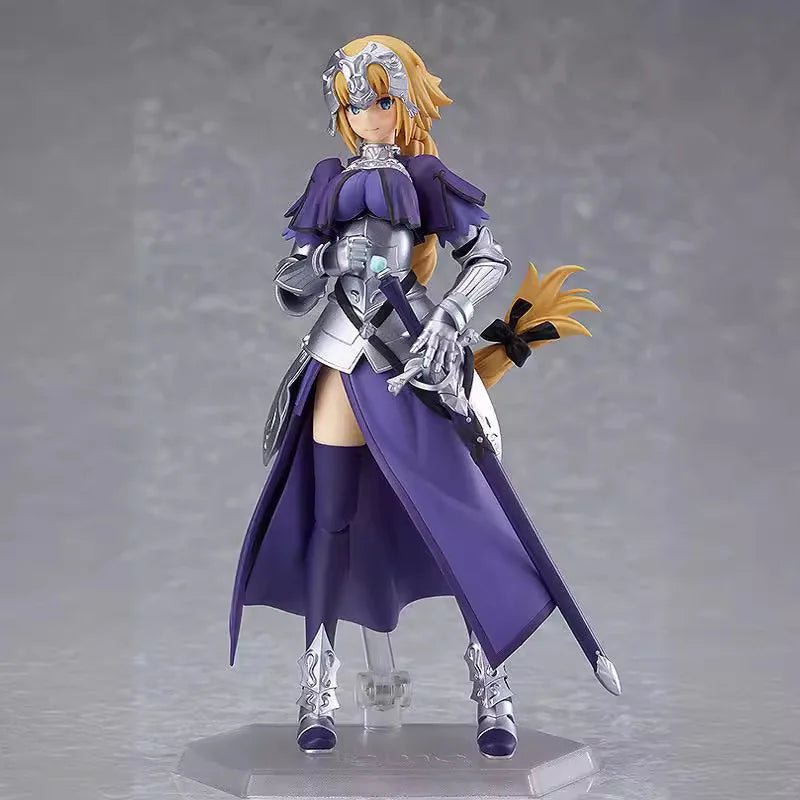 Fate Grand Order Ruler Jeanne D'Arc Movable Action Figure 14cm PVC Collectible Anime Toy Boy'S Gift Desktop Decor Fans Gift