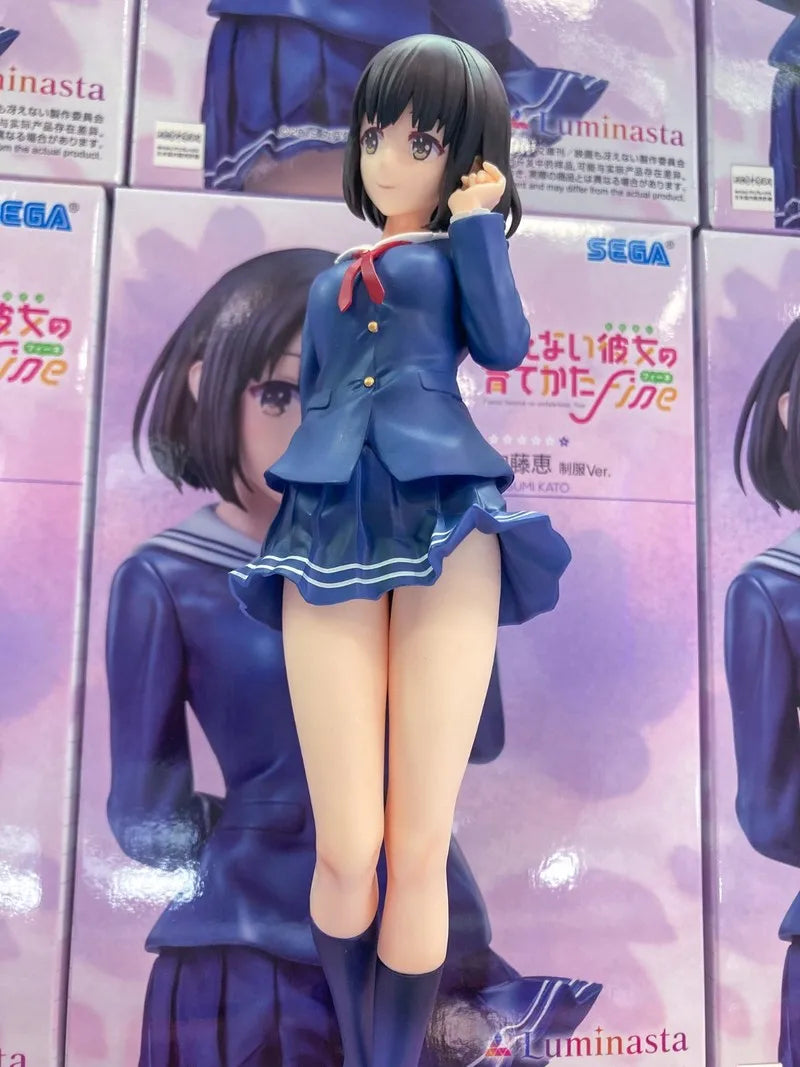 In StockSaekano -How to Raise a Boring Girlfriend- Megumi Kato Uniform Ver. Fine Luminasta Action Figure Collectible Toy