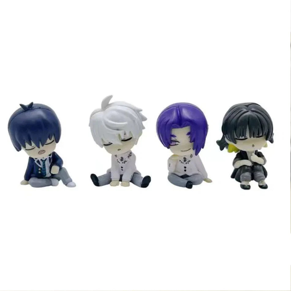 Blue Lock Anime Figure - Isagi Yoichi & Bachira Meguru Kawaii Q-Version Sleep Statuette Collectible Kid Toy Gift