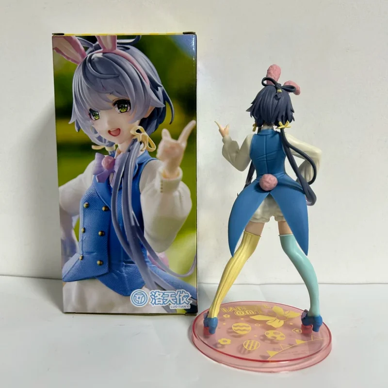 In Stock Taito Vsinger Luo Tianyi Easter Ver. Rabbit Ear Design Action Figure Prize Figure Model Collection Toy Ornament Gift