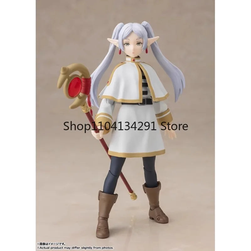 BANDAI Original Genuine S.H.Figuarts Frieren At The Funeral Anime Figure Frieren Action Figure Toys for Kids Birthday Gifts