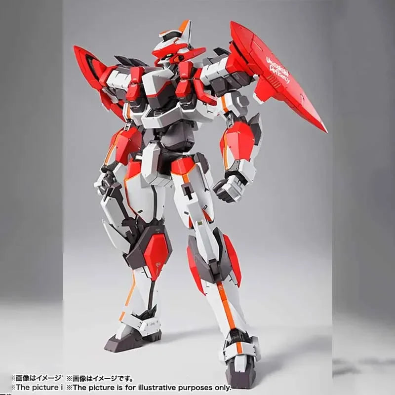 BANDAI Original MODEL KIT METAL BUILD ARX-8 Laevatein  Alloy Mecha Action Figure Model Toy for Boys 170mm Foam Box Packing