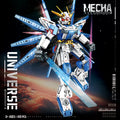 4 Styles Mecha Robot Building Blocks Set, DIY Assembly Model Kit with Movable Joints, Action Figure Collection for Adults & Teen