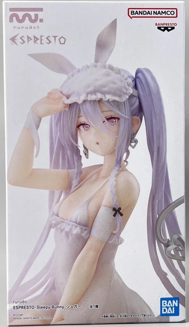 In stock BANDAI rurudo ESPRESTO Sleepy Bunny Su Jia Anime Action Figures Model Toy Collections Ornaments Gift