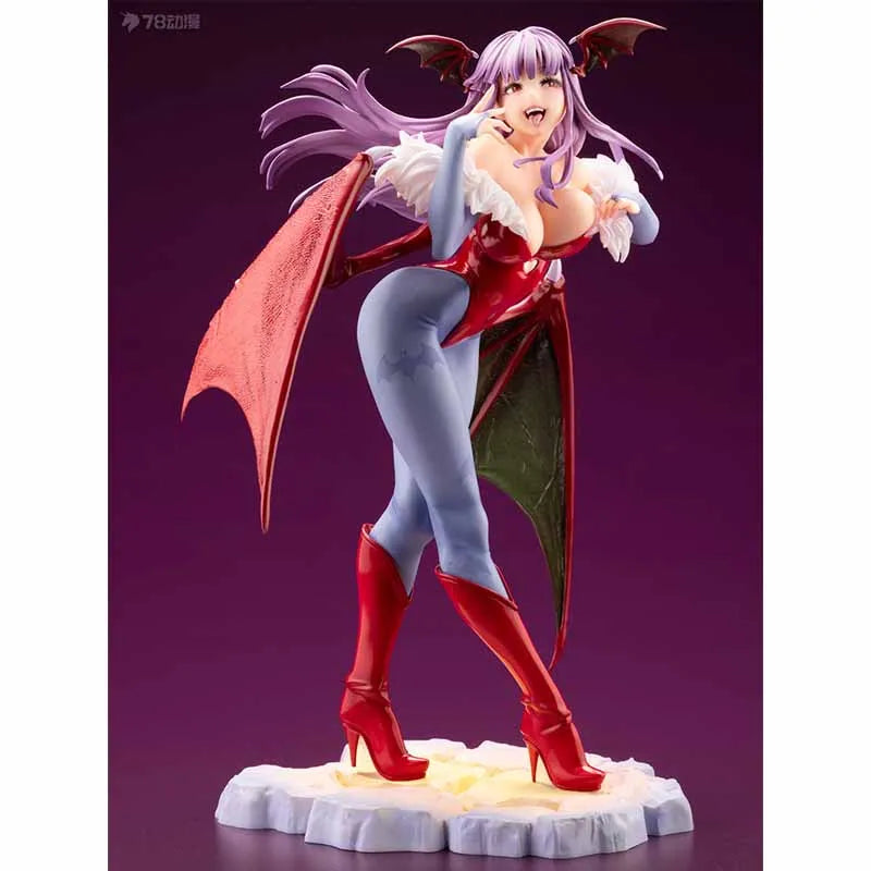 Kotobukiya Original GAME VAMPIRE MORRIGAN AENSLAND limited edition Anime Action Figures Toys For Boys Girls /Kids Christmas Gift