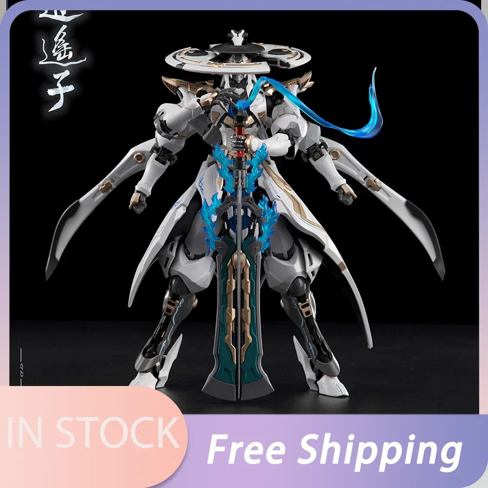 In Stock 22cm 1:100 Sunday Hobby Mingjiang Biography Xiaoyaozi Action Figure Cultivator Guochuang Mecha Assembly Model Genuine