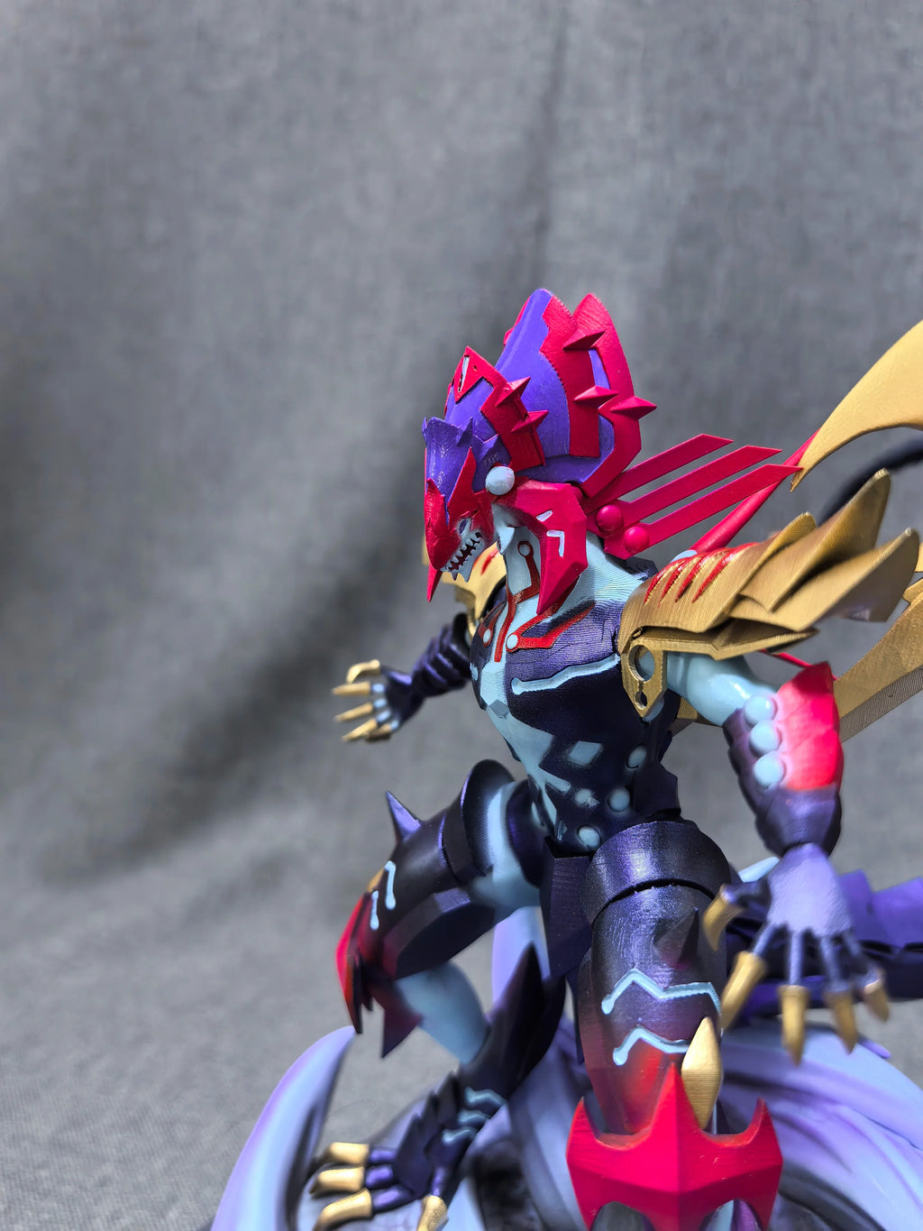 25cm Galaxy Eyes Cipher Dragon Figure Yu Gi Oh ZEXAL Anime Figures Collectible Desktop Ornament Decorations Best Gifts for Boys