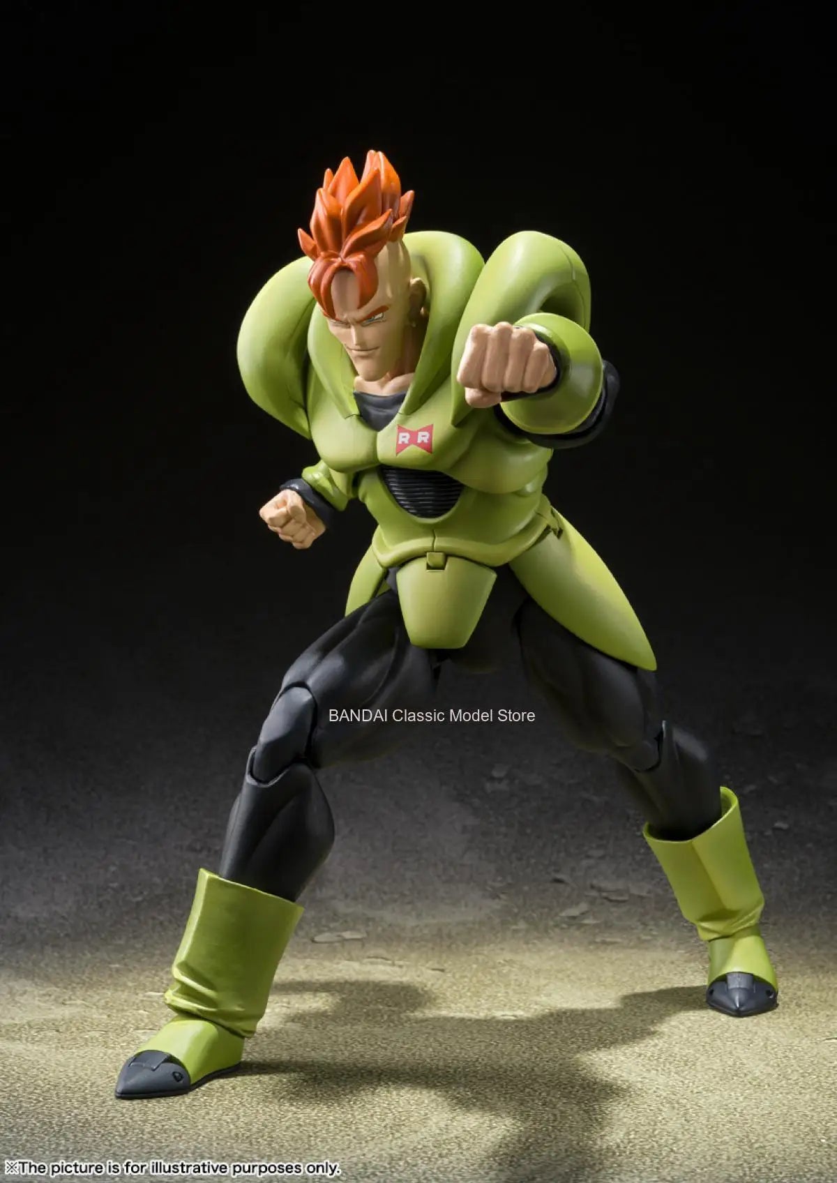 100% Original Bandai Sh Figuarts Shf Sdcc Android 16 Exclusive Edition Action Figures Anime Model Toys Figura Pvc Gifts In Stock