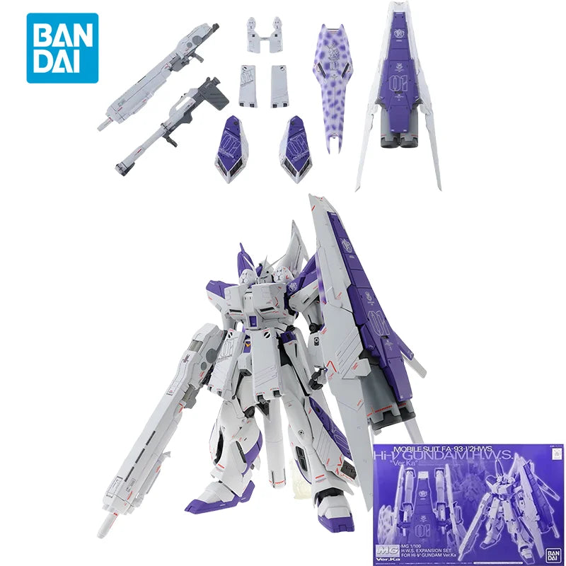 Spot Direct Bandai Original Anime GUNDAM Modell MG H.W.S ERWEITERUNGSSATZ FÜR HI-V GUNDAM Ver.Ka Actionfigur PB Spielzeug für Kinder