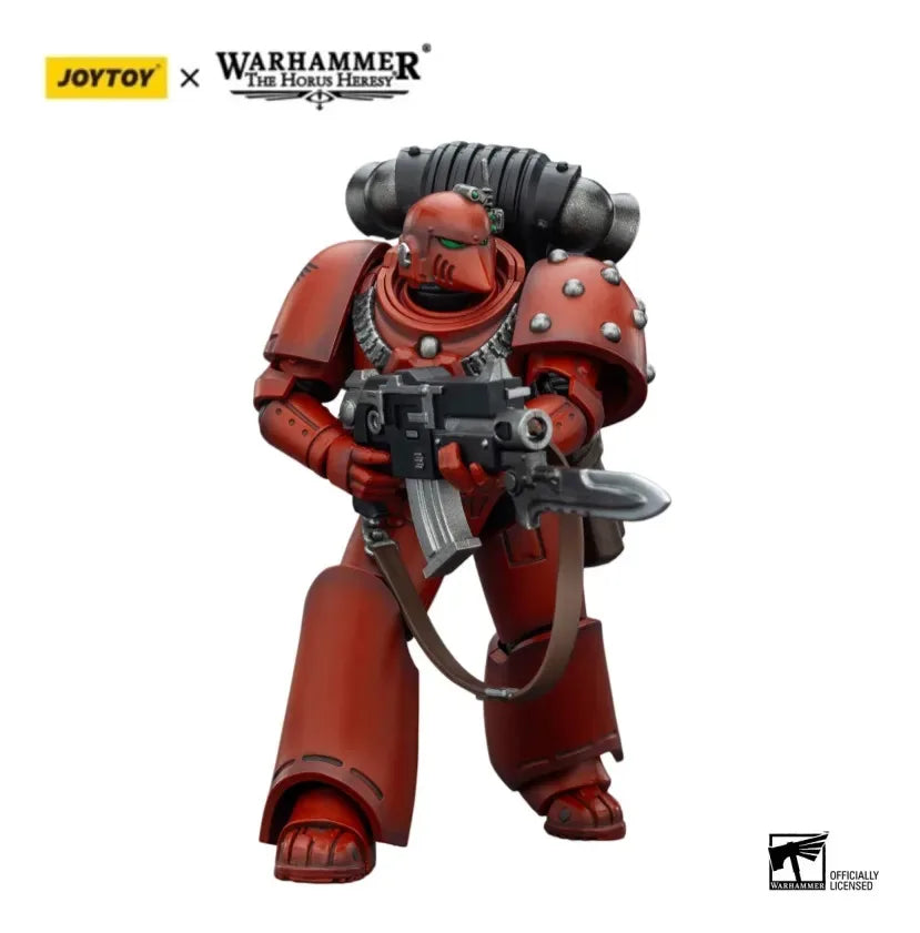 JOYTOY Warhammer 40000/40k The Horus Heresy Blood Angels MKVI Tactical Legionary Action Figure Doll Decoration Collection Model
