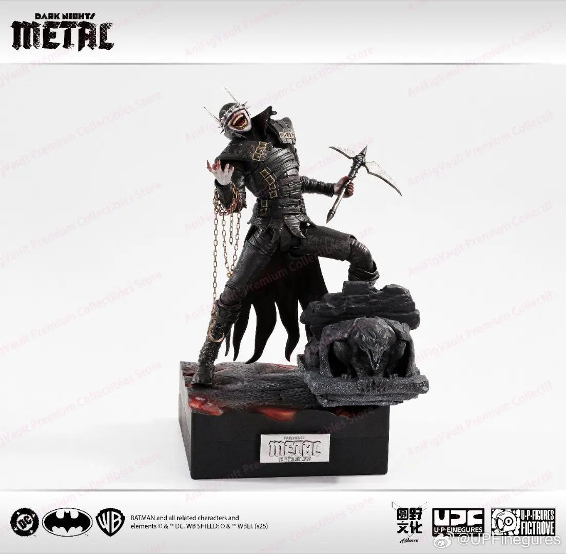 Original LPZZ UPFinegures Dark Nights Metal The Batman Who Laughs Laughing Bat  in Stock Anime Action Collection Figures Model
