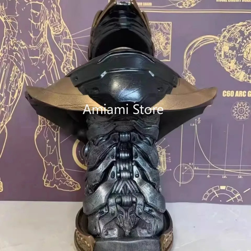 38cm Marvel Avengers Thanos Bust Statue Avengers 4 Movie Model Display Half Head Figure Resin Collectible Birthday Gift for Men
