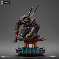 Original Iron Studios 1:10 Michelangelo GK Statue Scene Collection Ornament Gift