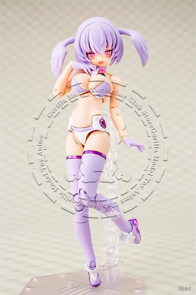 In Stock Original Genuine KOTOBUKIYA Megami Device PUNI MOFU xiao 160mm Model Kit Custom Action Figure Japanese Collectible