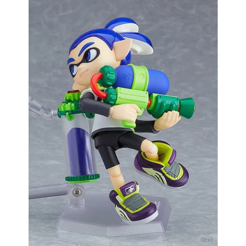 Max Factory Original Figma Finished Moveable Precious Doll Series Splatoon Anime Action Figure Toys Model Festival Gift for Boys