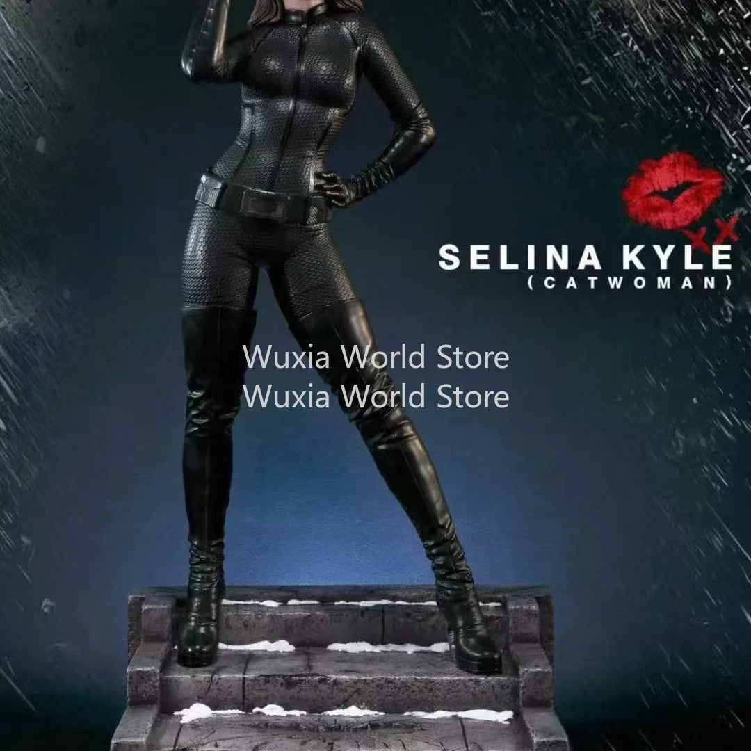 New 78cm Catwoman Figure The Avengers Marvel Anime Figures Collection Resin Desktop Ornament Decorations Best Gifts for Children