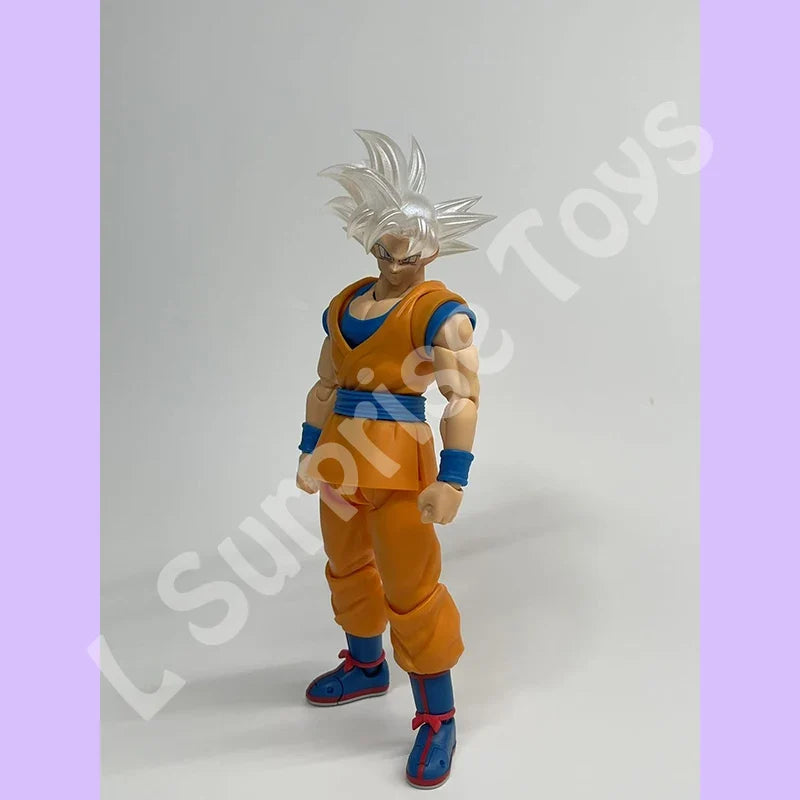 PT CUSTOM Dragon Ball Z Super Saiyan God Ultra Instinct Son Goku Head Accessories Head sculpt Anime Action Figures Toys Gifts