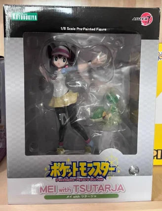【SF】Original KOTOBUKIYA Pokémon ARTFX J Rosa Serpifeu 1/8 Figur Anime Modell Spielzeug Geschenke