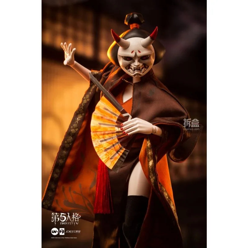 Underverse Original 1/6 IDENTITY V Action Figure Geisha Clown Collectible Level Art Figurine Japanese Style Ornament Boy's Toys