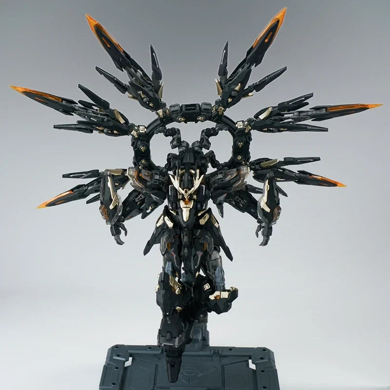 ALL INCLUSIVE FULLSION 1/100 Black Apocalypse Assembly Model Kit Alloy Skeleton Mecha Collectible Action Figures Ornament Gift