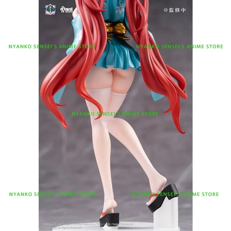 In Stock Animester 1/7 24cm Azur Lane Slow Ahead Honolulu Yukata Ver. Figure Anime Models Toy Doll Gift Hobby Collectible