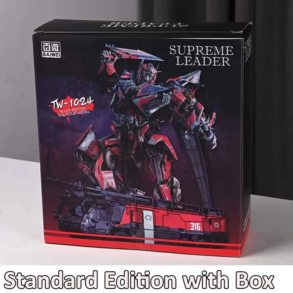 Transformation BAIWEI TW1024 Sentinel Prime TW-1024 Prime Fire Engine Truck Movie KO Version SS61 Action Figure Robot Toys