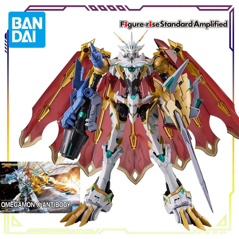 BANDAI Original Figure-rise Standard Amplified Digimon Omegamon X-Antibody Limited Color Version Bausatz