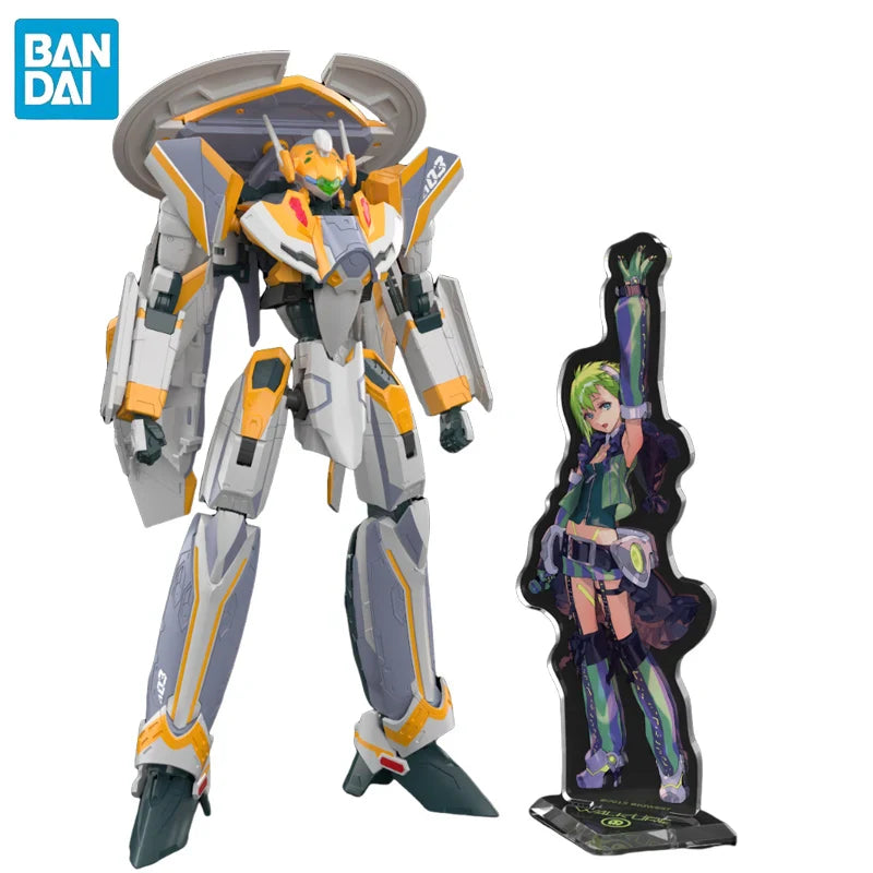 BANDAI Macross Delta HG 1/100 VF-31E SIEGFRIED (CHUCK MUSTANG USE) Deluxe Set Anime Actionfiguren Bausatz Modell Spielzeug