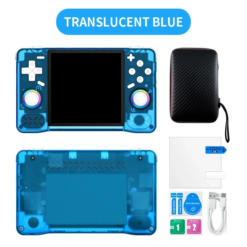 Newest XF40H Retro Handheld Game Console Linux 4.0'' IPS Screen Supports  WiFi Glowing Rocker Portable Pocket Video Games Player