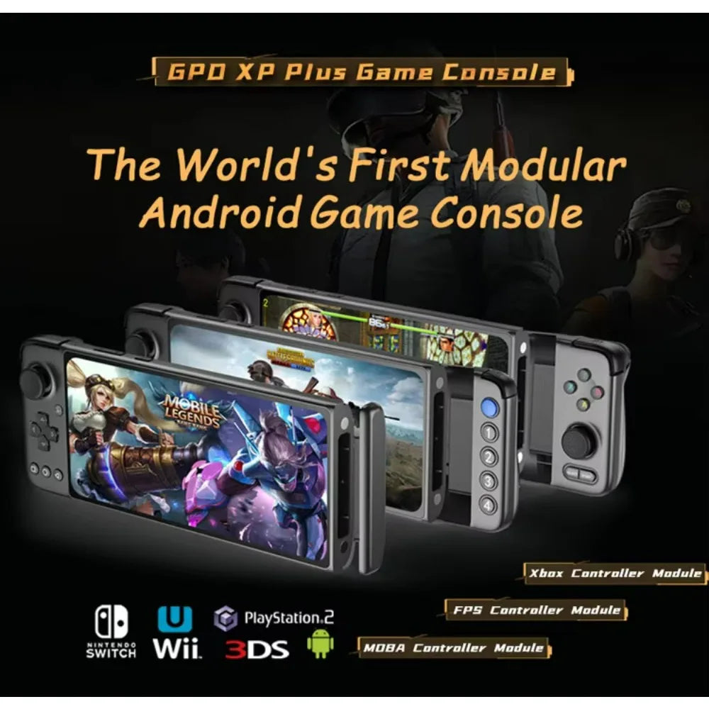Original GPD XP Plus Android Game Console 7000mAh 6.81Inch Handheld Retro Video Game Player