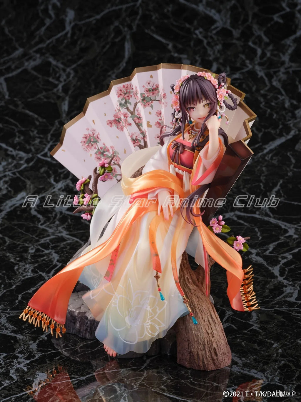 In Stock Original SSF DATE A LIVE Kurumi Tokisaki Hanfu  1/7 Anime Figure Model Collection Toys