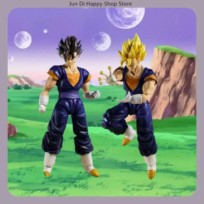 18cm Vegito Anime Fusion Warrior Articulated PVC Action Figure Statue Desktop Decoration Gift