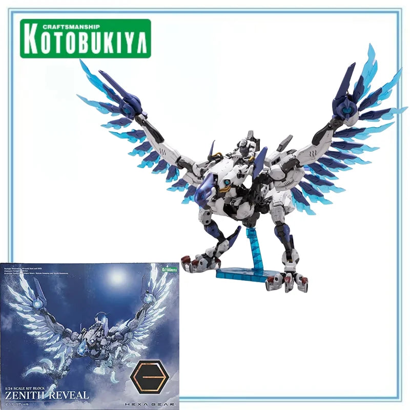 KOTOBUKIYA Original in Stock Hexa Gear (HG125) Zenith Reveal 1/24 Anime Cartoon Assemble Model Kit Action Figure Gifts Toys
