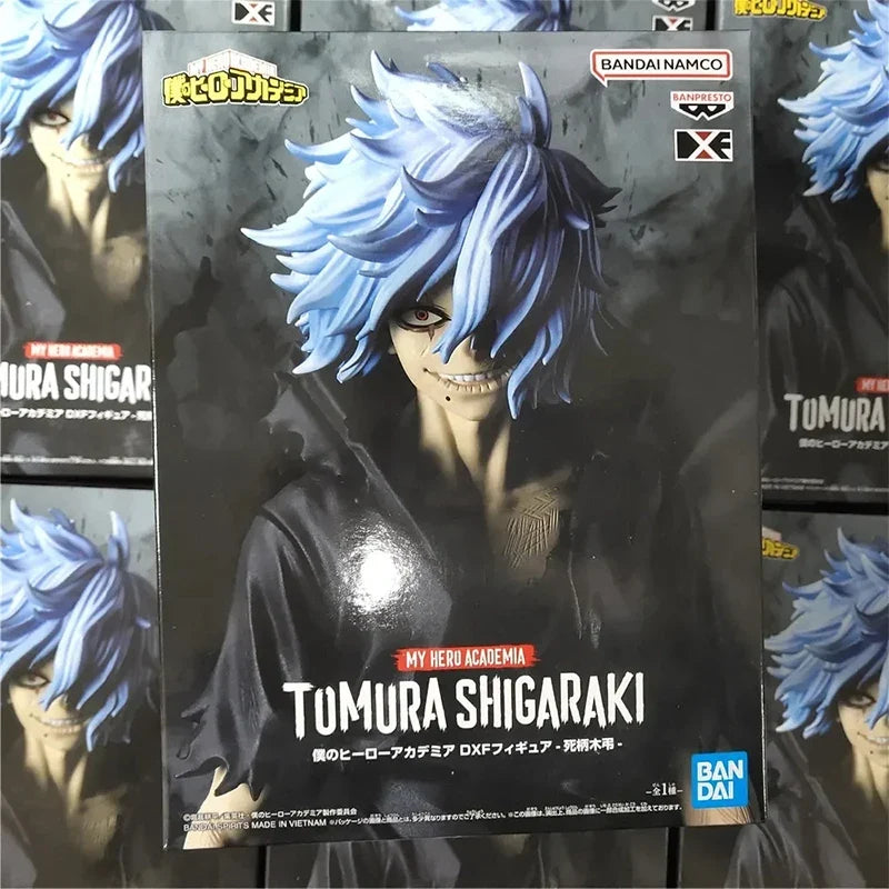 Bandai in stock Original Banpresto My Hero Academia Shigaraki Tomura PVC Anime action figure model boxed toys Gift Genuine