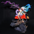 42cm Anime One Piece Wano Country Kaido's Daughter Yamato Thunder Bagua Battle Ver. GK PVC Action Figure Statue Model Toys Doll