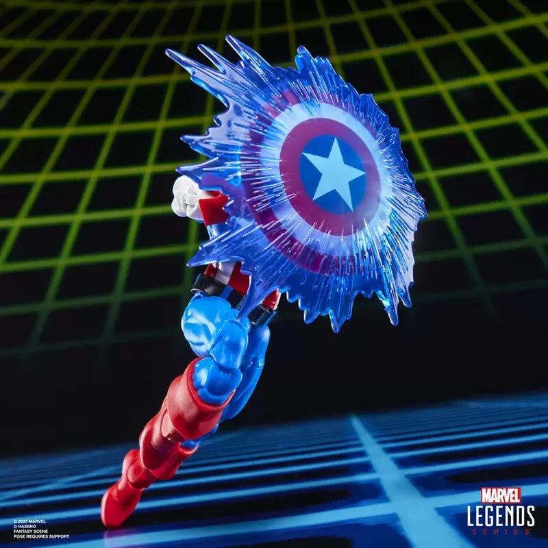 Marvel Legends Gamerverse Series Captain America Vs Venom Action Figure 1/12 Marvel Figure Joints Movable Toy Collect Decor Gift