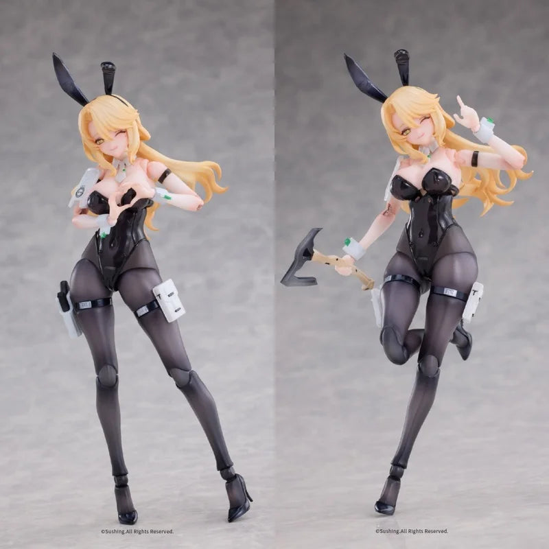 In Stock Neu 1/12 Maßstab Hase Rapid Response Team Schild Operator Ailiana Bewegliche Figur Sammlung Dekoration Modell Spielzeug