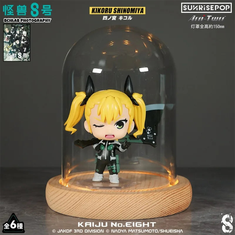 Beast No. 8 Q-version Action Figure Two-dimensional Anime Figures PVC Model in-vehicle Ornament Holiday Gifts Model Toys