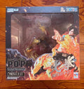 '-In Stock Original MegaHouse  Portrait of Pirates Maximum ONE PIECE PORTGAS.D.ACE 22.5cm Figures Toy Sculpture Ornaments