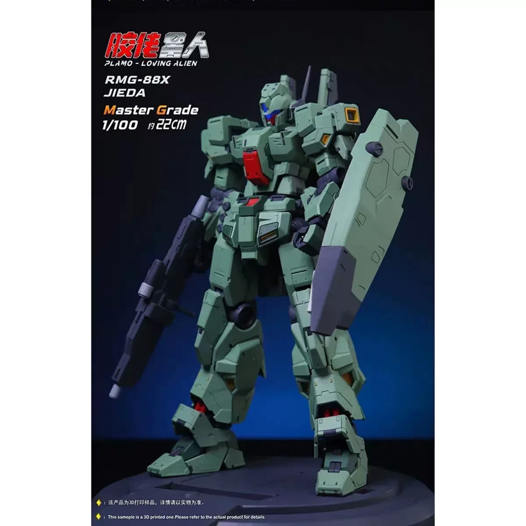 PLAMO LOVING ALIEN RGM-88X V2 Amoru JIEDA MG 1/100 Assembled Action Figures Model Toy Collection Child Custom Birthday Gift