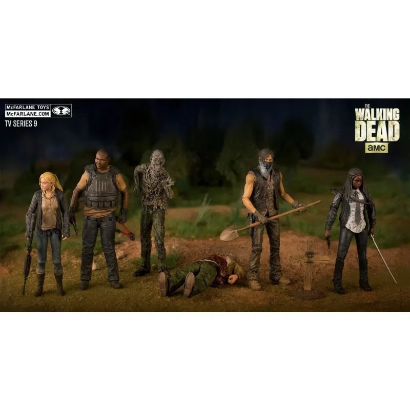 In Stock 5-inch 1/12 Action Figure RAVE DIGGER DARYL DIXON Anime Model Collectible Doll Boy Toy