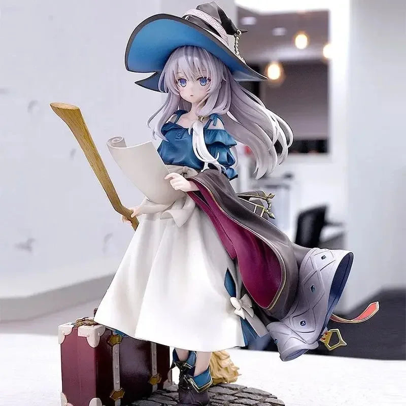 Elaina Anime Figure Wandering Witch Elaina Action Figurine The Firmament Of Early Summer Game Model Gk Collection Decor Toy Gift