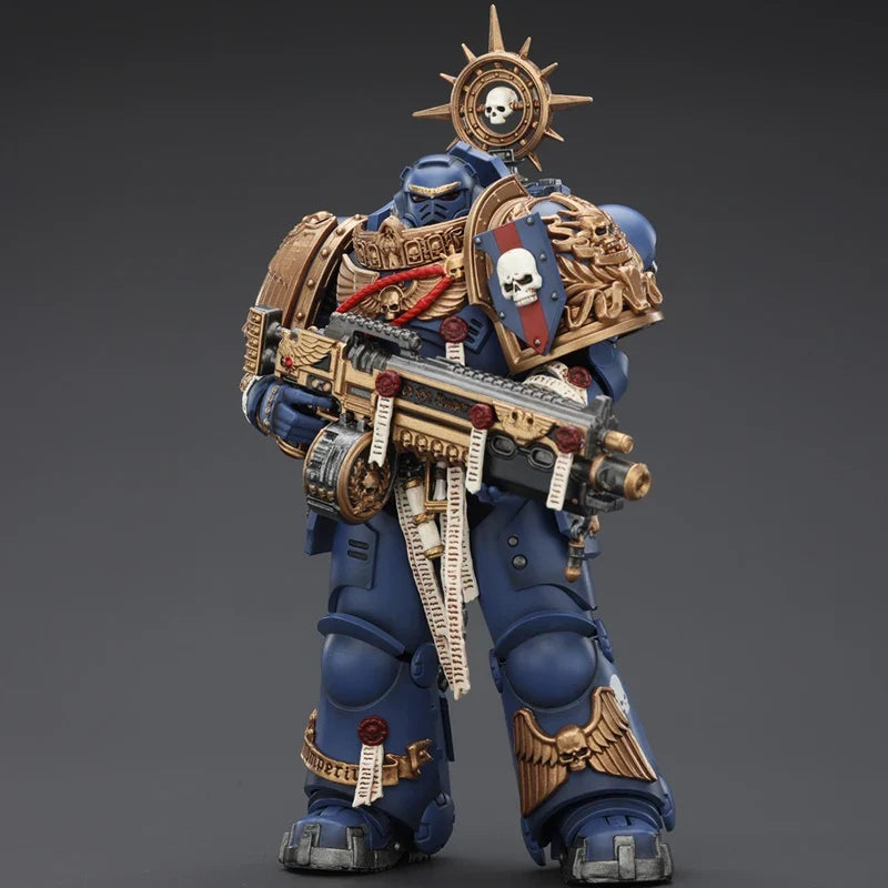 JOYTOY Warhammer 40K Ultramarines Heavy Relic Primus Armor 1/18 Action Figures Heavy Artificer Armor Game Model Collectible Toys