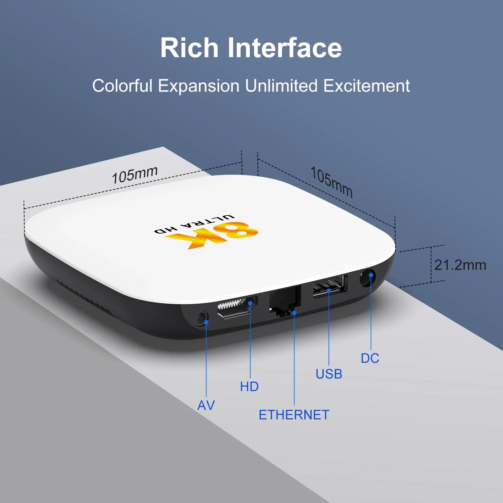 Android 14 TV BOX H96 Max M2 Plus Smart TV Box Support 2.4G/5G WiFi6 Support 8K HDR Video Android TV Set Top Box
