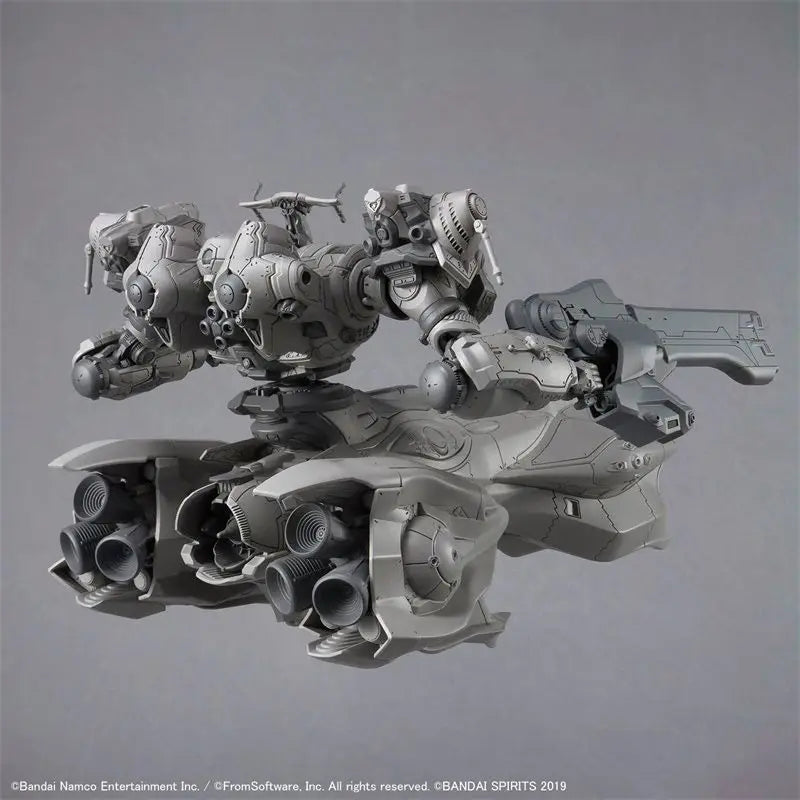 Genuine Bandai Model Kit 30MM Armored Core VI Fires of Rubicon Arquebus Add VE-40A Anime Action Figure Collection Assembly Model