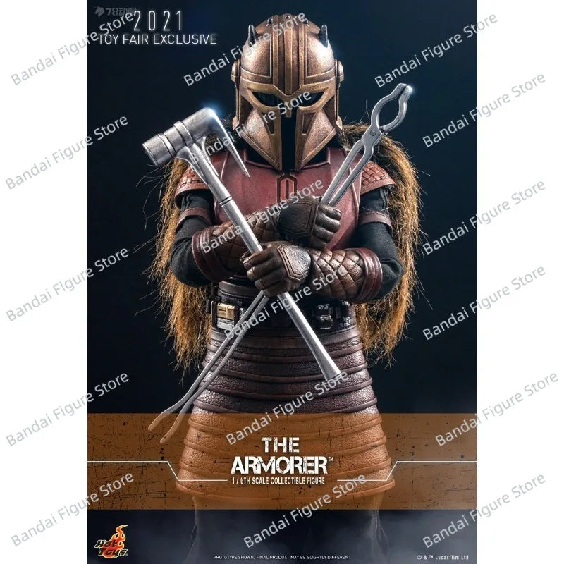 HOTTOYS HT 1/6 The Mandalorian Star Wars Movie TMS044 The Armor TMS097 PAZ VIZSLA Collectible 12" Full Set Soldier Fans Model