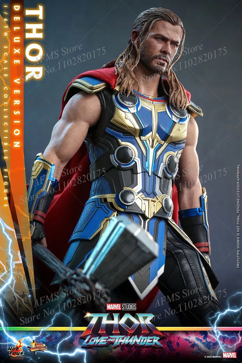HOTTOYS HT MMS656/655 1/6 Scale Collectible Figure Chris Hemsworth Thor: Love and Thunder Full Set 12Inch Men Soldier Model