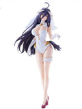 Genuine Bandai Namco Banpresto Overlord Albedo Glitter Glamours Albedo Wedding Ver Pvc Collector Anime Figure Model Toy Gift