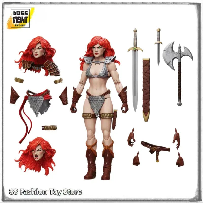 Neue Original 1/12 Epic Deluxe Edition Red Sonja Actionpuppe Spielzeugsammlung Geschenk