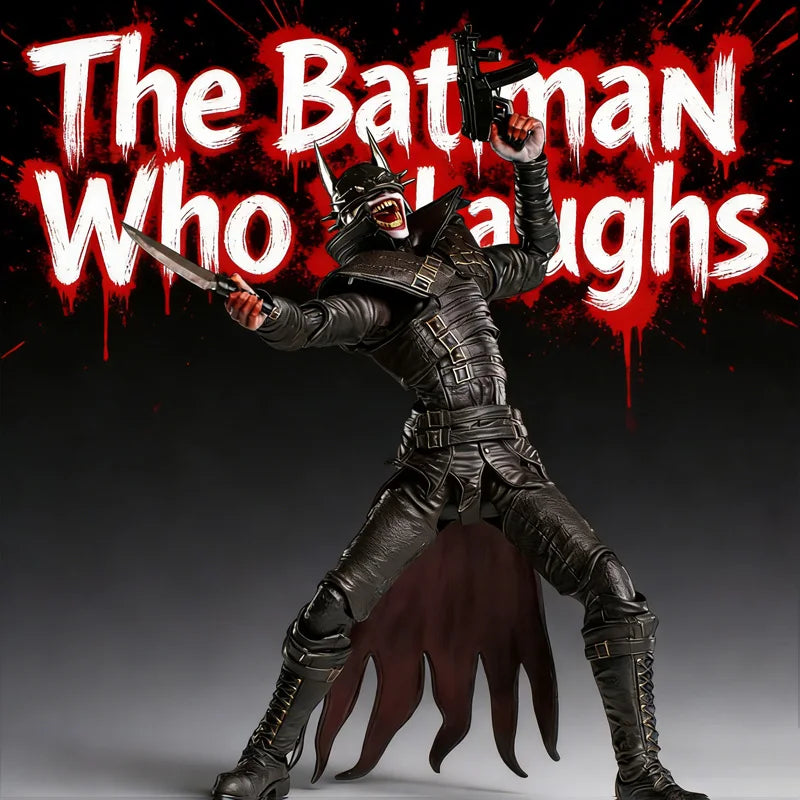 UPFIG U-P-Finegures (LPZZ) The Batman Who Laughs Actionfigur Dark Nights: Metal Maßstab 1:12 Batman Actionfigur Modell Spielzeug Geschenk